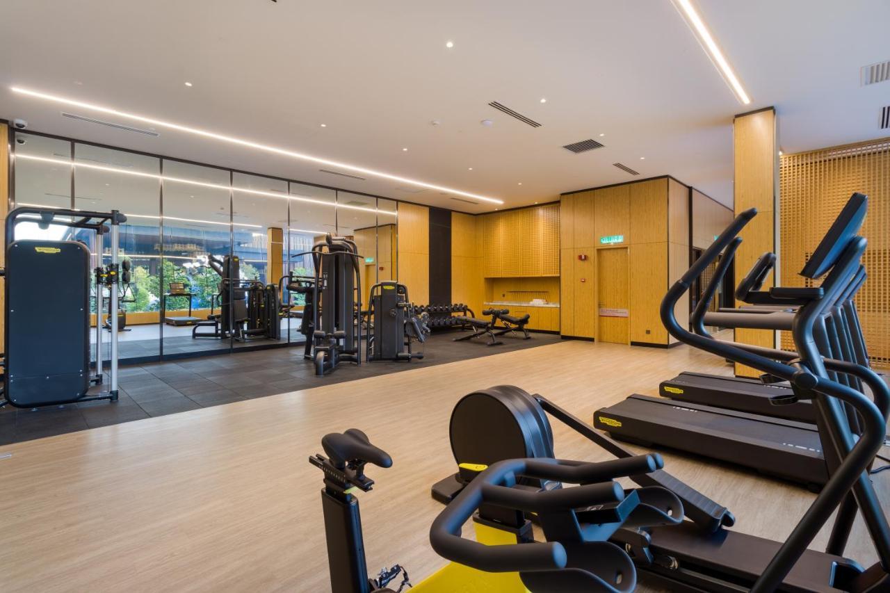 M Resort & Hotel กัวลาลัมเปอร์ ภายนอก รูปภาพ The gym at the hotel